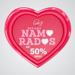 Adesivo Vitrine Dia dos namorados mod.12