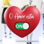 Adesivo Vitrine Dia dos namorados mod.10