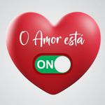 Adesivo Vitrine Dia dos namorados mod.10