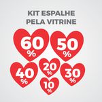 Adesivo Vitrine Dia dos namorados mod.8