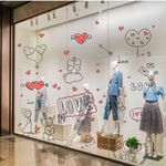 Vitrine Adesivo Dia dos namorados m.1