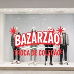 Adesivo Vitrine Bazarzão - Troca de Coleção
