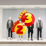 Adesivo Vitrine Pague 2 Leve 3 Promoção - 3D