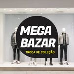 Adesivo Vitrine Mega Bazar - Troca de Coleção