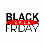 Adesivo para Vitrine Black Friday Sale