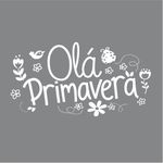 Adesivo para Vitrine Olá Primavera