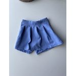 short saia azul