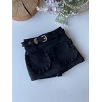 short saia lã batida