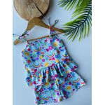 conjunto azul