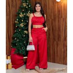 conjunto vermelho