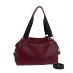 Bolsa Feminina KS Berlim de Ombro Alça Transversal Grande Espaçosa Lançamento Marsala