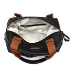 Bolsa Feminina KS Berlim de Ombro Alça Transversal Grande Espaçosa Lançamento Preto