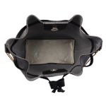 Kit Bolsa 3 Peças - M.Basic + Saco Vegas + Carteira Vegas brinde - Preto Com Off White