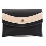 Kit Bolsa 3 Peças - M.Basic + Saco Vegas + Carteira Vegas brinde - Preto Com Off White