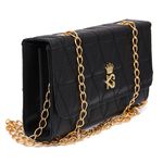 Kit Bolsa 3 Peças - Bolsa Milão + Bolsa Cute + Porta Documentos Brinde - PRETO