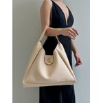 Bolsa KS Veneza Off White Com Rosê