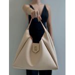 Bolsa KS Veneza Off White Com Rosê