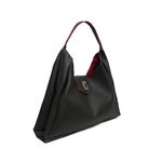 Bolsa KS Veneza Preta Com Vermelho