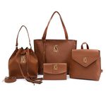 Kit London 4 em 1 - Bolsa Sacola Bolsa Saco Mochila e Porta Documentos