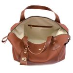 Kit Bolsa 3 Peças - Bolsa Milão + Bolsa Cute + Porta Documentos Brinde - CARAMELO