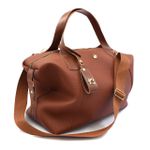 Kit Bolsa 3 Peças - Bolsa Milão + Bolsa Cute + Porta Documentos Brinde - CARAMELO