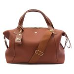 Kit Bolsa 3 Peças - Bolsa Milão + Bolsa Cute + Porta Documentos Brinde - CARAMELO