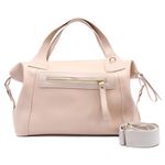Kit Bolsa 3 Peças - Bolsa Milão + Bolsa Cute + Porta Documentos brinde - OFF WHITE