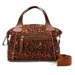 Kit Bolsa 3 Peças - Bolsa Milão + Bolsa Cute + Porta Documentos brinde - ONÇA COMCARAMELO 