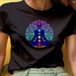 Camiseta Unissex Chakras – T-shirt Estilosa e Confortável