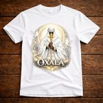  Camiseta Oxalá — Fé, Paz e Elevação Espiritual