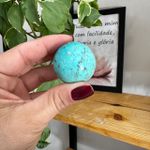 ESFERA PEDRA CRISOCOLA - PEÇA ÚNICA / SAGRADO FEMININO