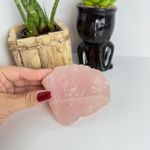 QUARTZO ROSA BRUTO 340G - PEÇA ÚNICA / COD 03