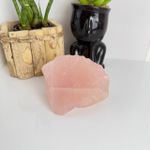 QUARTZO ROSA BRUTO 340G - PEÇA ÚNICA / COD 03