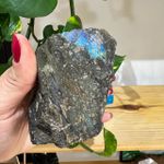 LABRADORITA PEDRA DA MAGIA - 267G 8CM- PEÇA ÚNICA