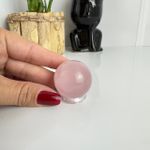 ESFERA QUARTZO ROSA - PEÇA ÚNICA / PEDRA DO AMOR, PAZ, AUTOESTIMA