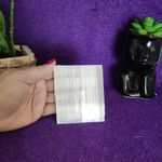 Placa Selenita Branca Bruta 90 a 150g