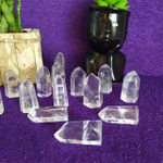 PONTA CRISTAL GERADOR 3,5 A 4 CM - RADIESTESIA 