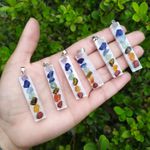 PINGENTE BRUTO 7 CHAKRAS – ALINHAMENTO E EQUILÍBRO 