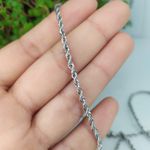 CORRENTE CORDA BAIANA 60 CM - AÇO INOX