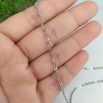 CORRENTE ELO AMERICANA 48 CM - AÇO INOX