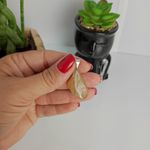 Pingente Rolado Citrino Natural - Novos Ciclos e Prosperidade