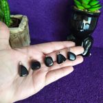 PINGENTE ROLADO OBSIDIANA NEGRA - LUCIDEZ E PROTEÇÃO