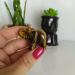 ELEFANTE PEDRA OLHO DE TIGRE - PROSPERIDADE