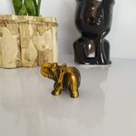 ELEFANTE PEDRA OLHO DE TIGRE - PROSPERIDADE