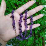 COLAR AMETISTA 45 CM – TRANSMUTAÇÃO DE ENERGIA / AJUDA NA INSÔNIA/ANSIEDADE