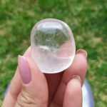 Pedra Rolada Cristal Quartzo Natural - Equilibrador Emocional