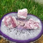 PEDRA BRUTA TURMALINA ROSA G - AMOR
