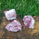 PEDRA BRUTA TURMALINA ROSA G - AMOR