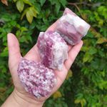 PEDRA BRUTA TURMALINA ROSA G - AMOR