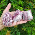PEDRA BRUTA TURMALINA ROSA G - AMOR